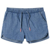 Vidaxl Kindershorts 128 Denim Blau