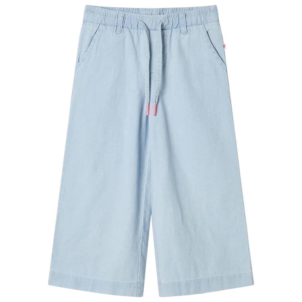 Vidaxl Kinderbroek 128 Soft Pivot -blue