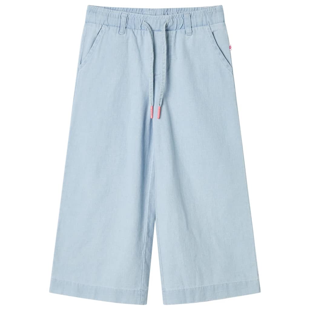 Vidaxl Kinderbroek 140 weicher Drehblau