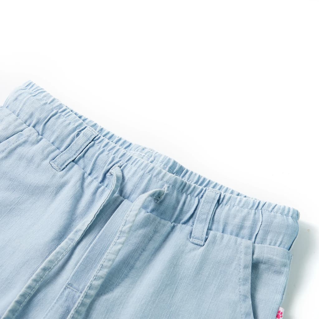 Vidaxl Kinderbroek 140 weicher Drehblau