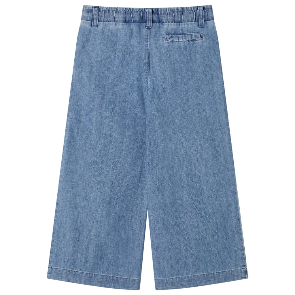 Vidaxl Kinderbroek 140 Denim Blau
