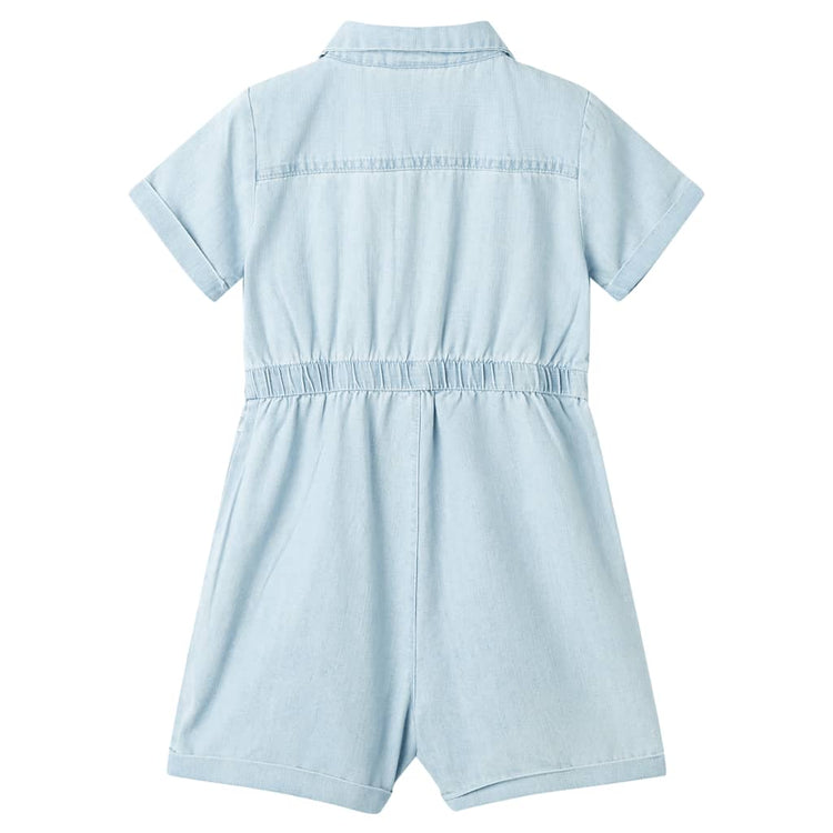 Vidaxl Kindersesia mit kurzen Ärmeln 92 Weichblau