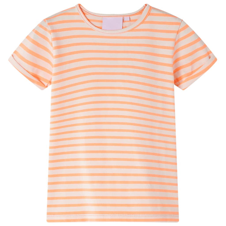 Vidaxl Kinderhemd 128 Neonoranje
