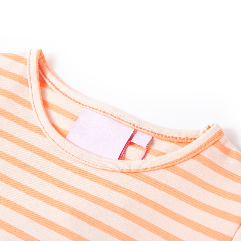 Vidaxl Kinderhemd 140 Neonoranje