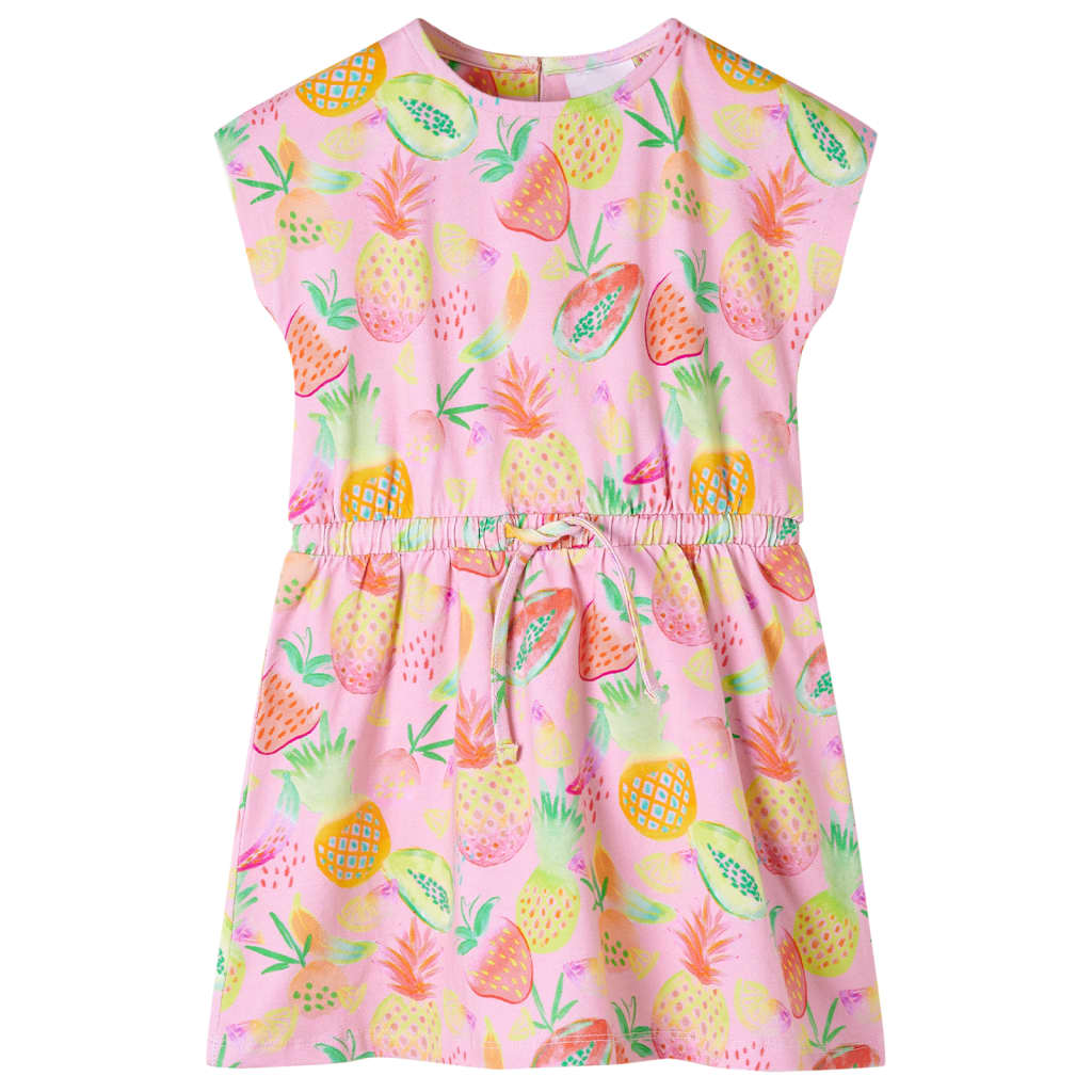 Vidaxl Kinderkleid 92 weiches Rosa