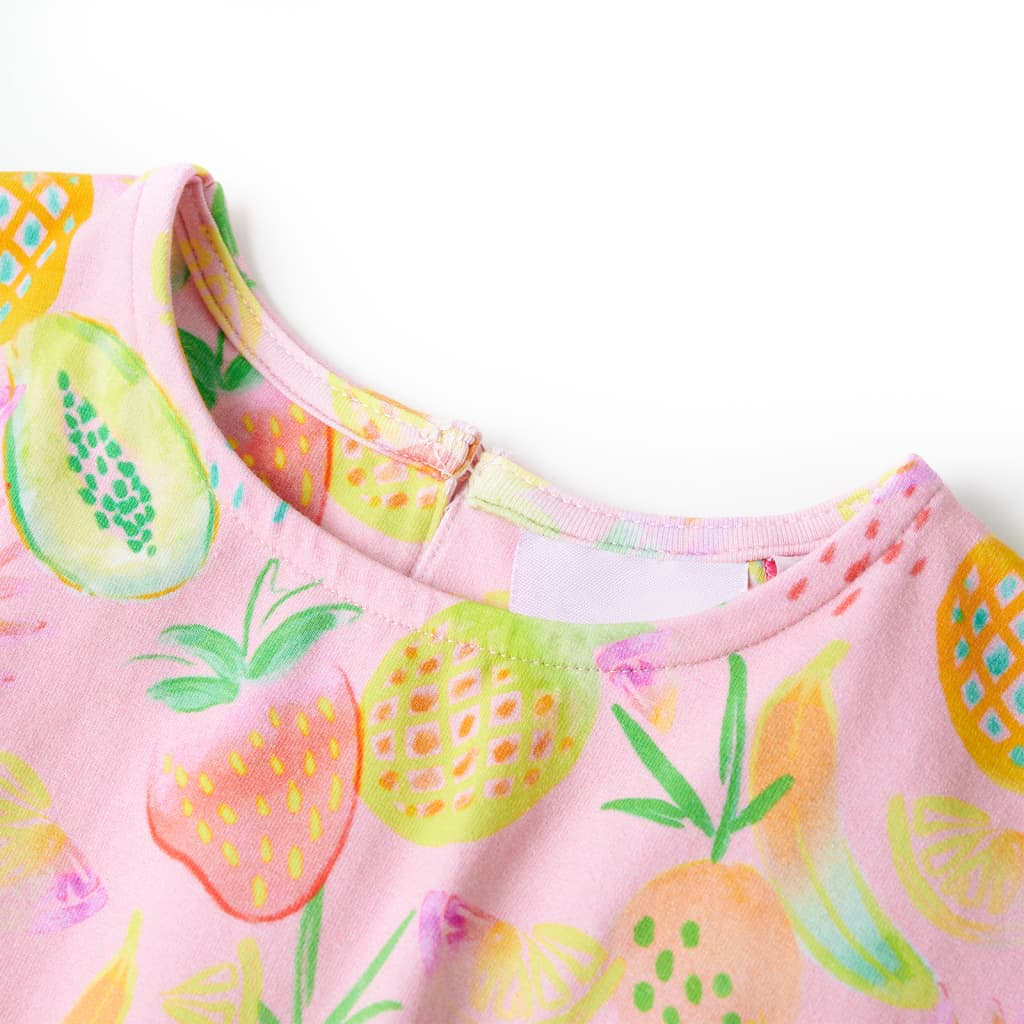 Vidaxl Kinderkleid 92 weiches Rosa