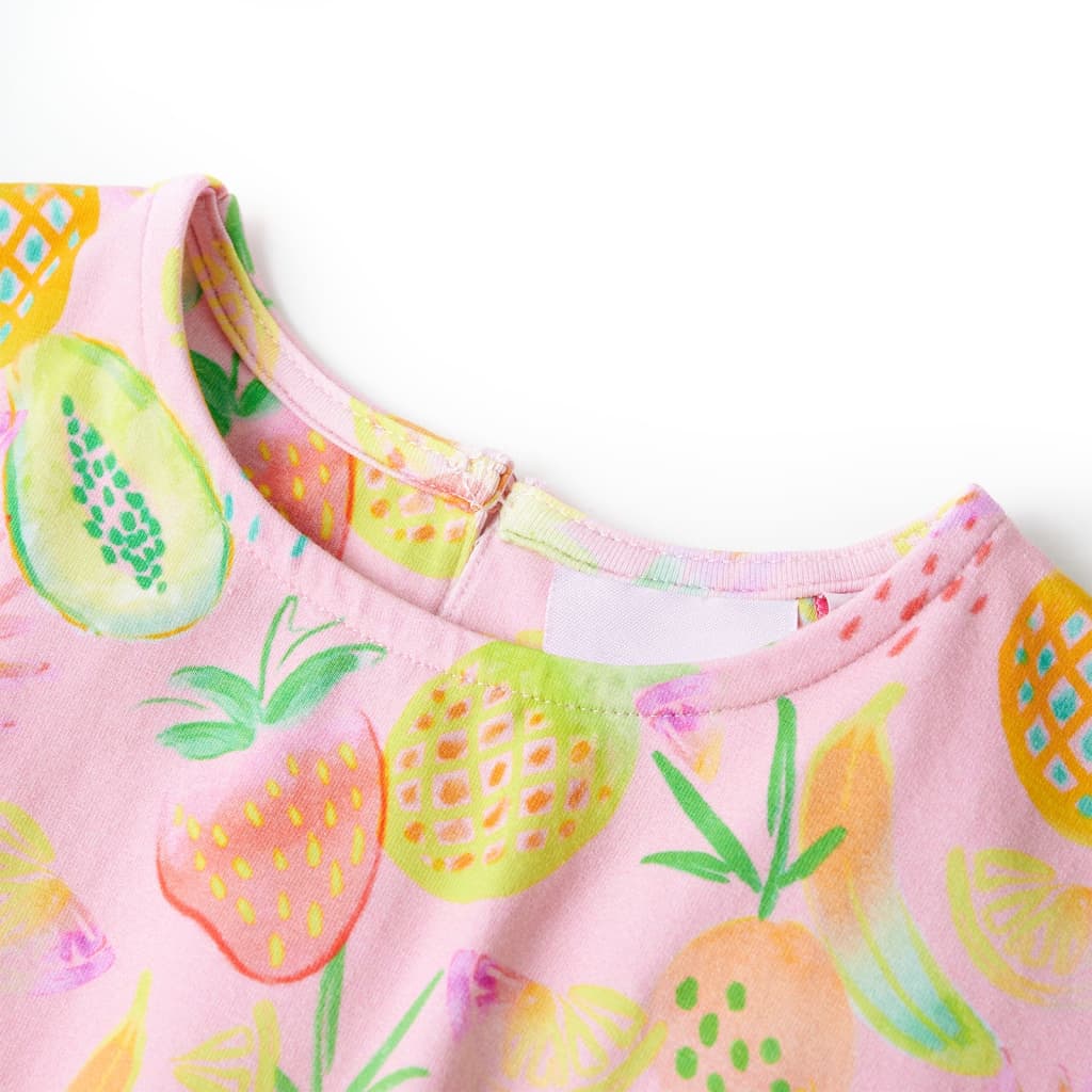 Vidaxl Kinderkleid 140 weiches Rosa
