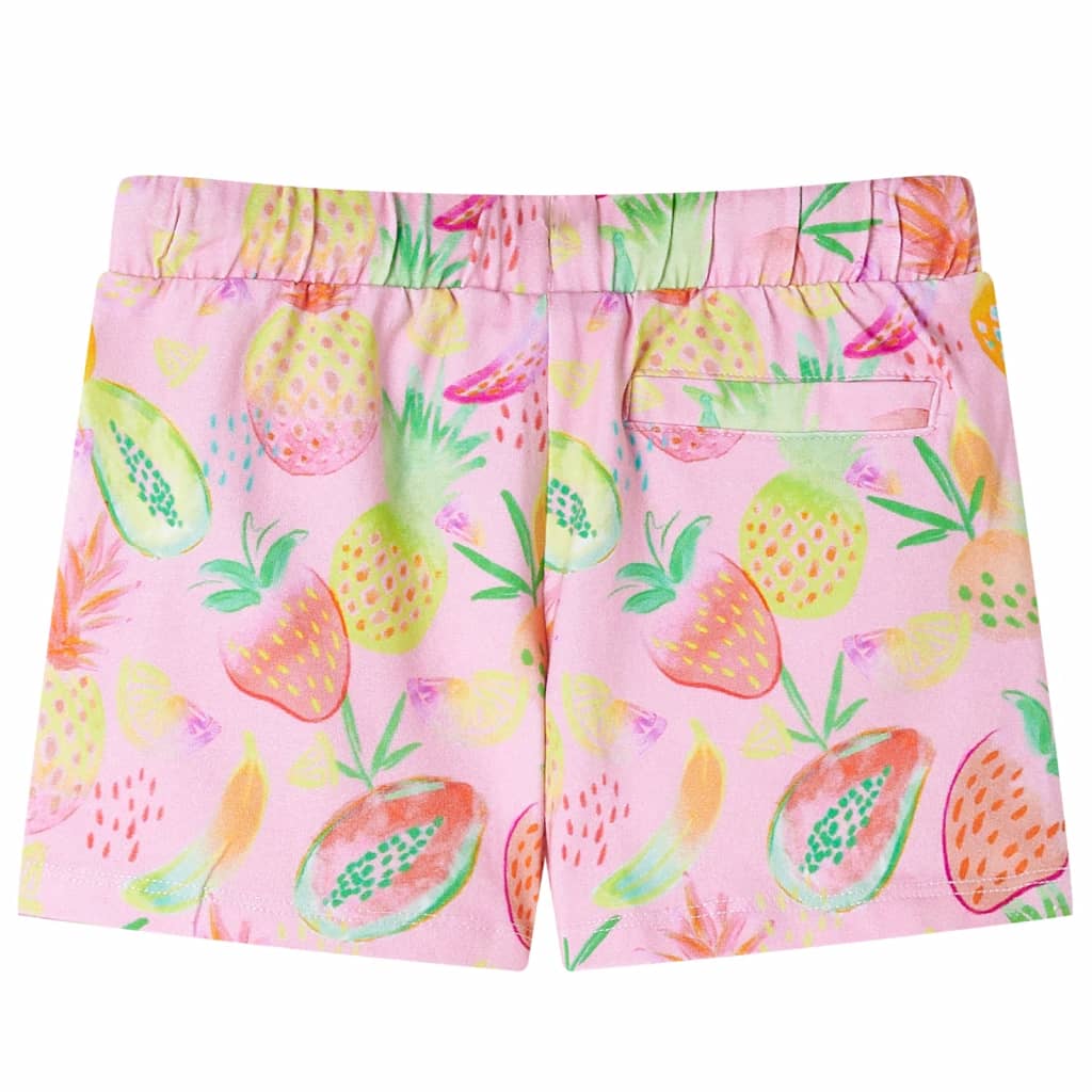 Vidaxl Children's Short mit Trekoord 116 Soft Pink