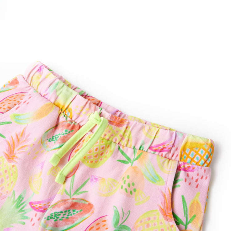 Vidaxl Children's Short mit Trekoord 128 Soft Pink