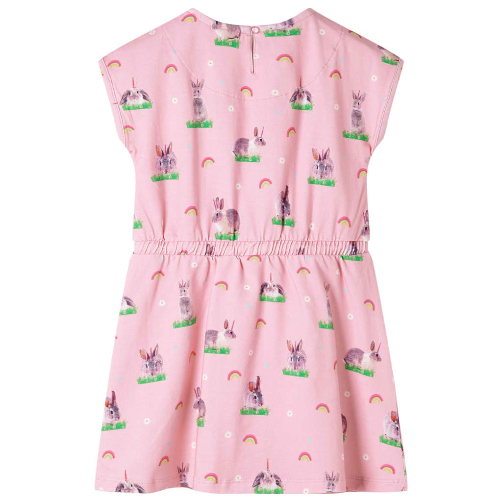 Vidaxl Kinderkleid 92 hellrosa