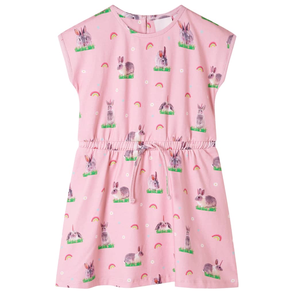 Vidaxl Kinderkleid 116 hellrosa