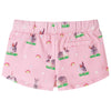 Vidaxl Kindershorts mit Trekoord 104 Hellrosa