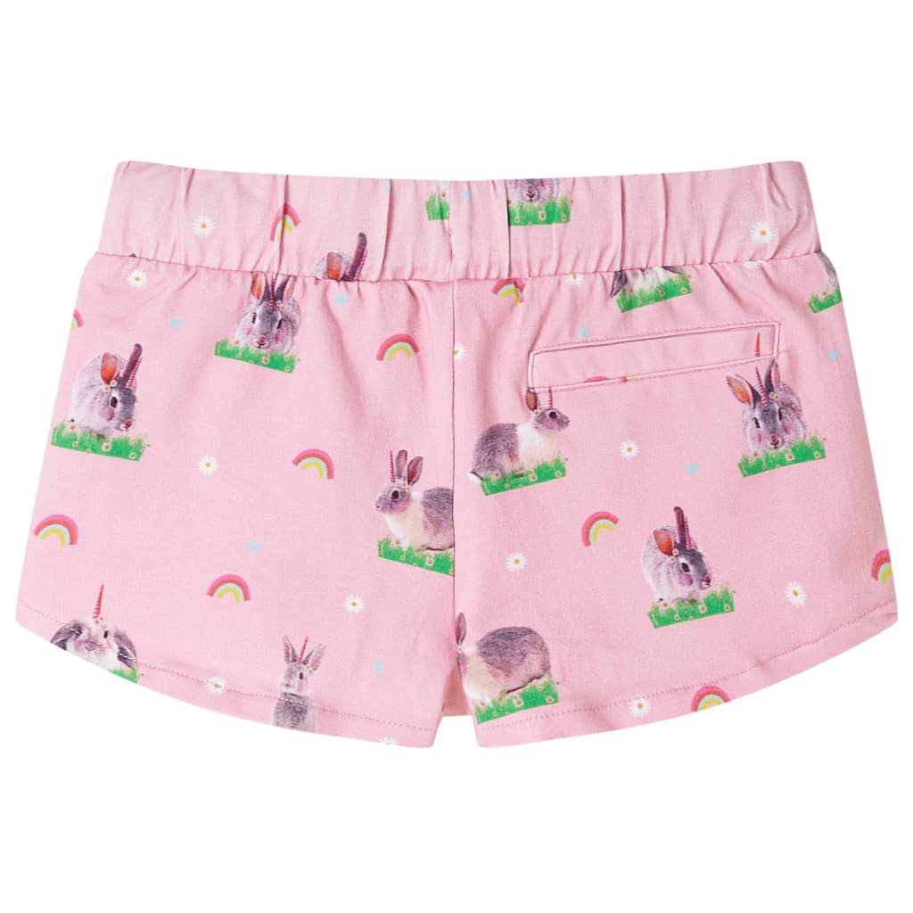 Vidaxl Kindershorts mit Trekoord 104 Hellrosa