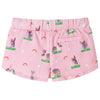 Vidaxl Kindershorts mit Trekoord 140 Hellrosa