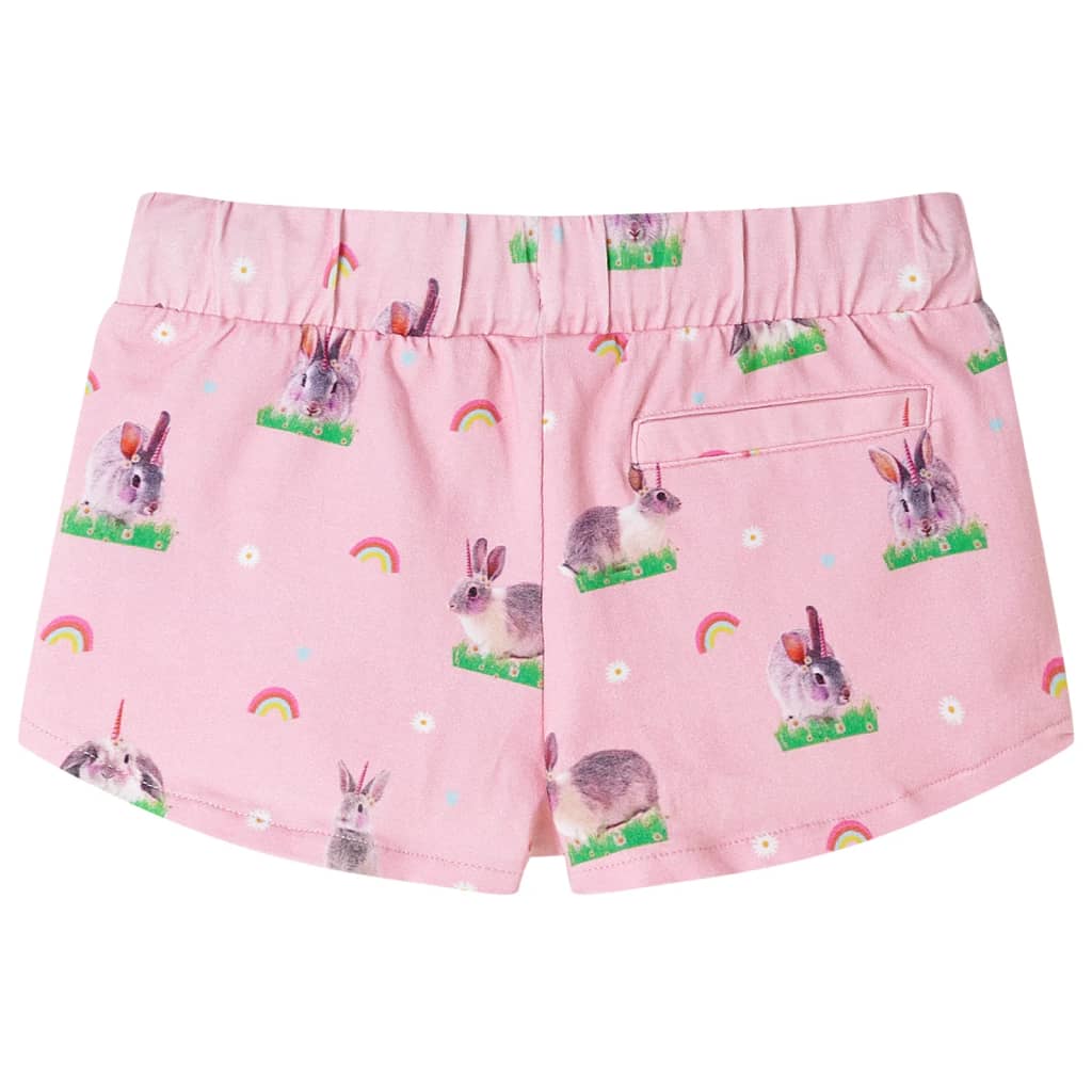 Vidaxl Kindershorts mit Trekoord 140 Hellrosa