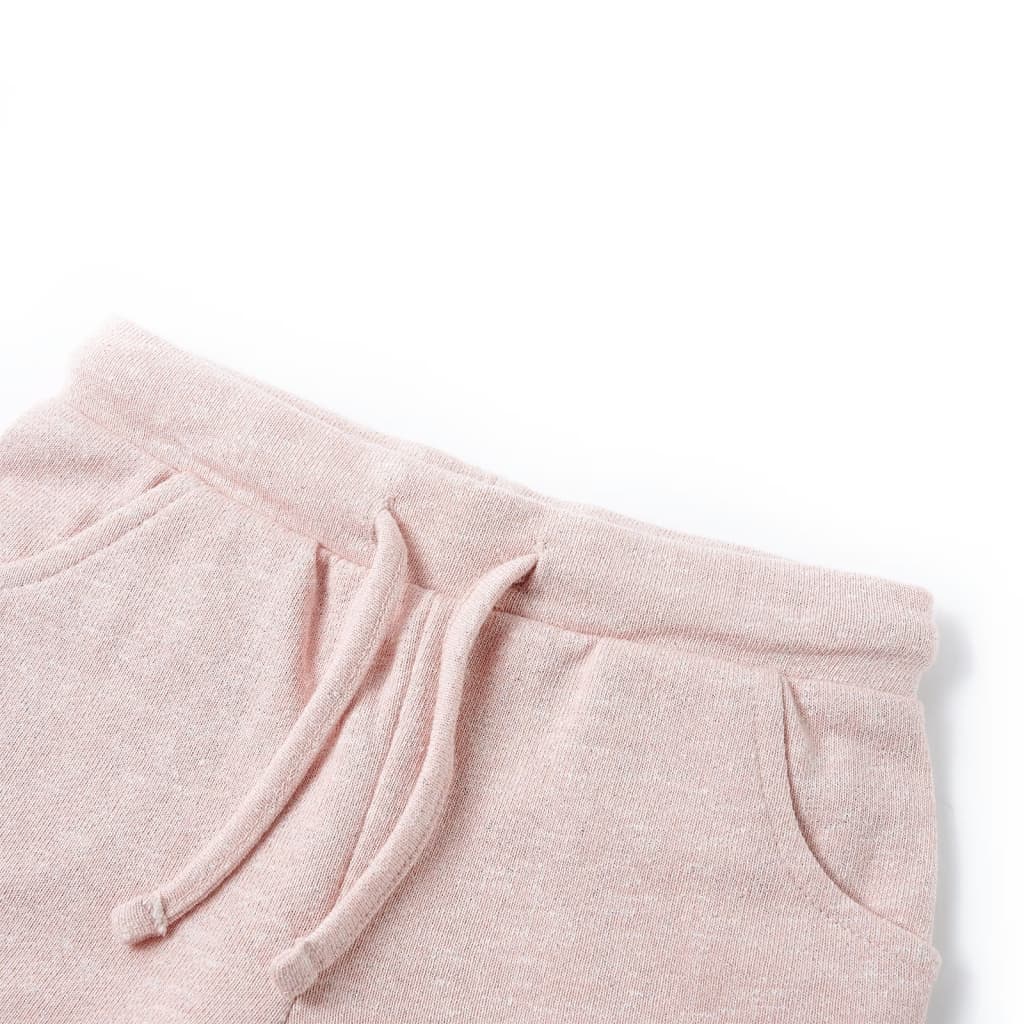 Vidaxl -Kindershorts mit Trekoord 92 gemischtem hellrosa