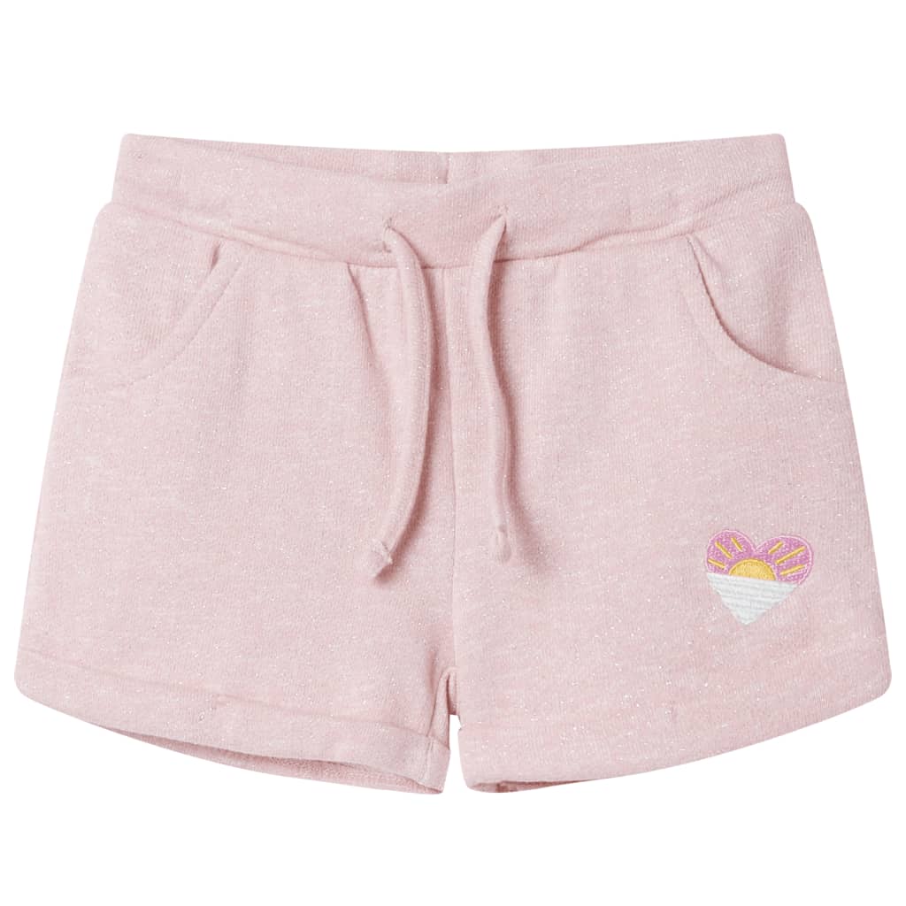 Vidaxl Kindershorts mit Trekoord 116 gemischtes hellrosa