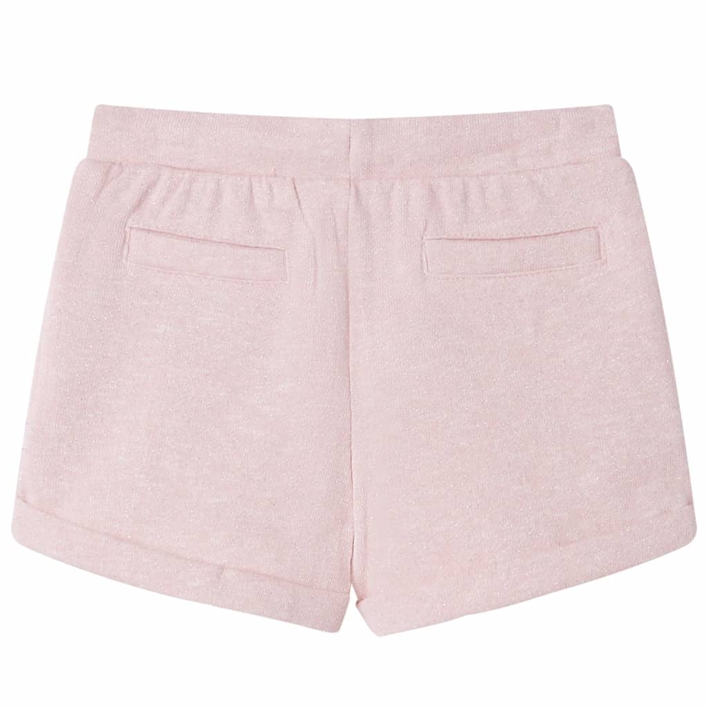 Vidaxl Kindershorts mit Trekoord 116 gemischtes hellrosa