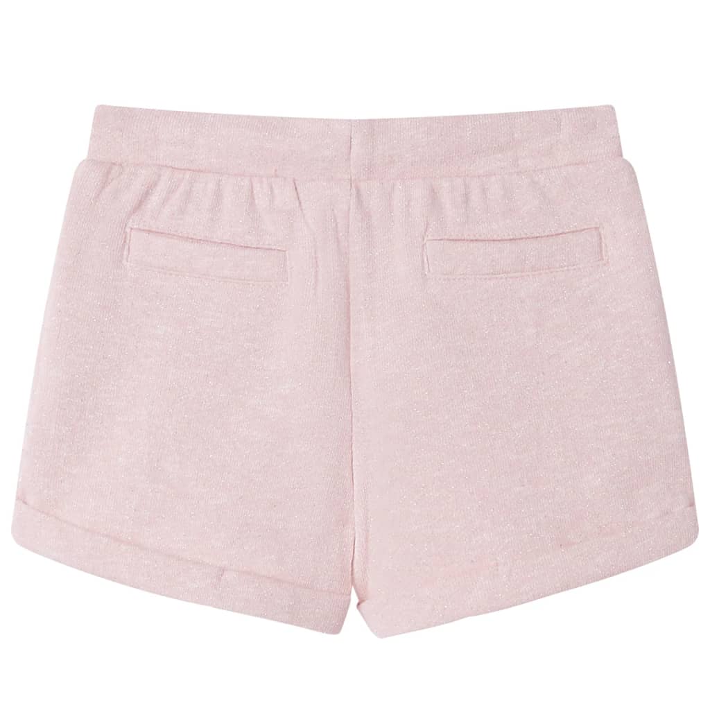 Vidaxl Kindershorts mit Trekoord 140 gemischtes hellrosa