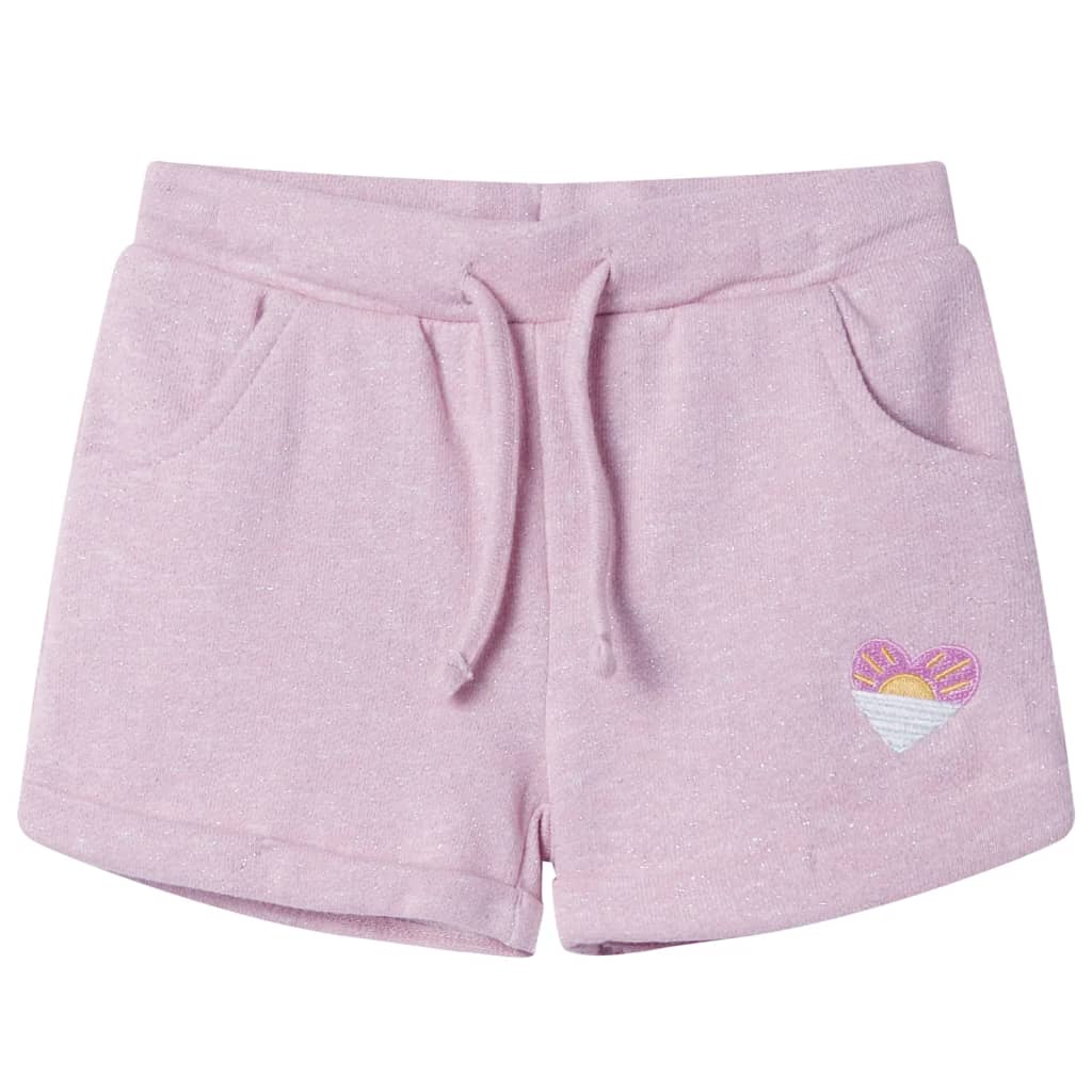 Vidaxl Kindershorts mit Trekkoord 92 gemischtes Lila