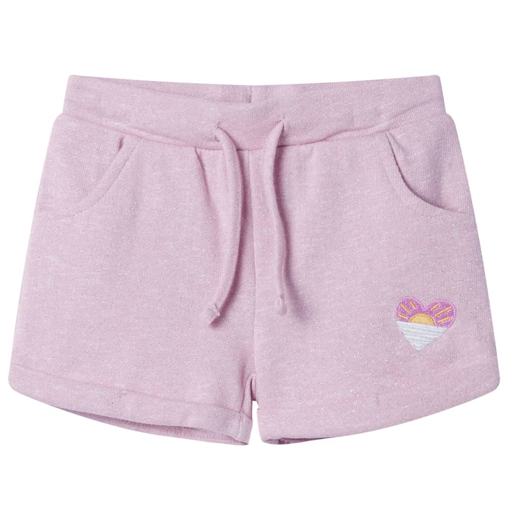 Vidaxl Kindershorts mit Trekkoord 104 gemischtes Lila