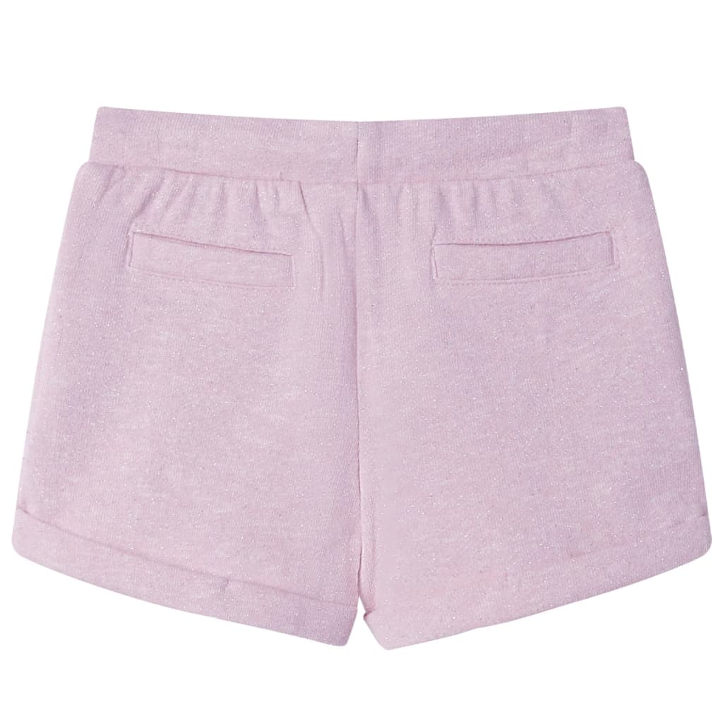 Vidaxl Kindershorts mit Trekoord 128 gemischtes Lila