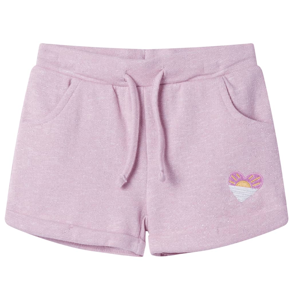 Vidaxl Kindershorts mit Trekkoord 140 gemischtes Lila