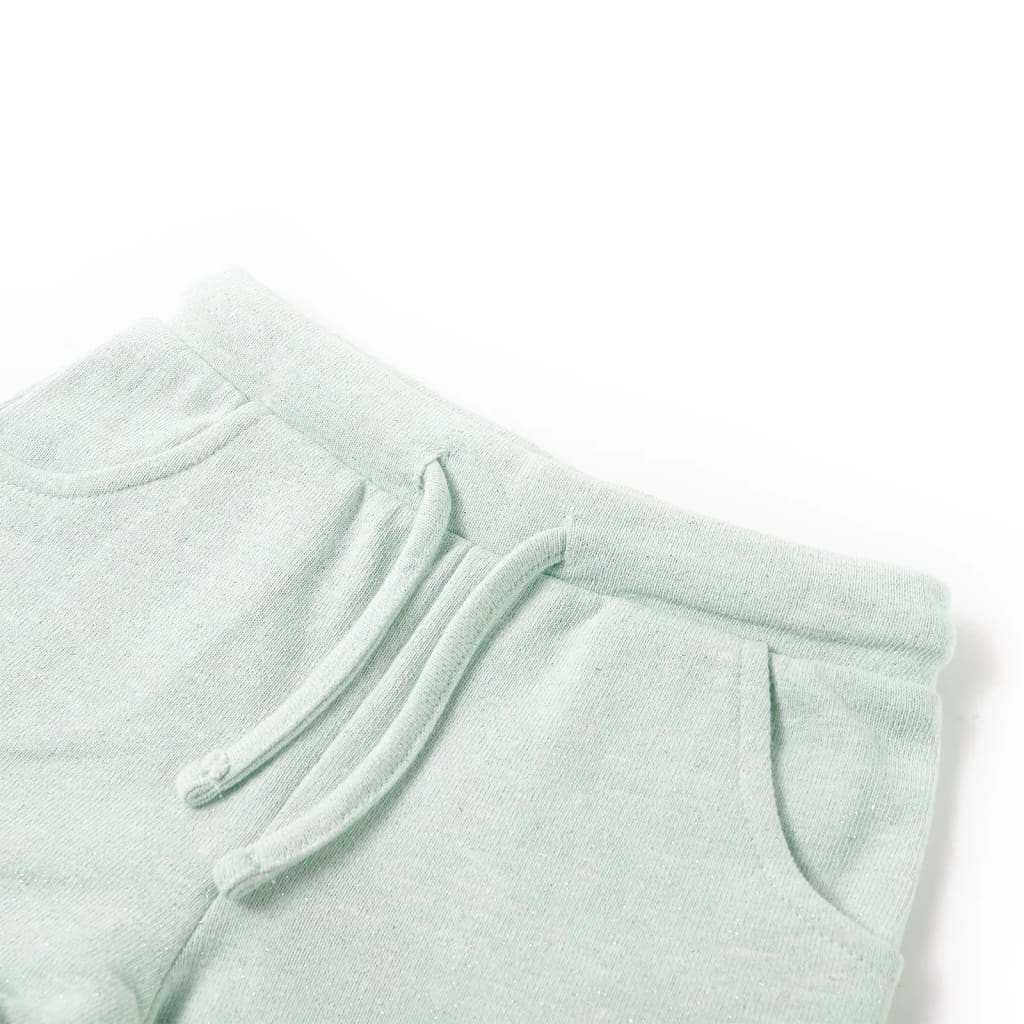 VIDAXL -Kindershorts mit Trekkoord 104 Mixed Light Mint -Colored