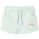 VIDAXL -Kindershorts mit Trekoord 128 Mixed Light Mint -Colored