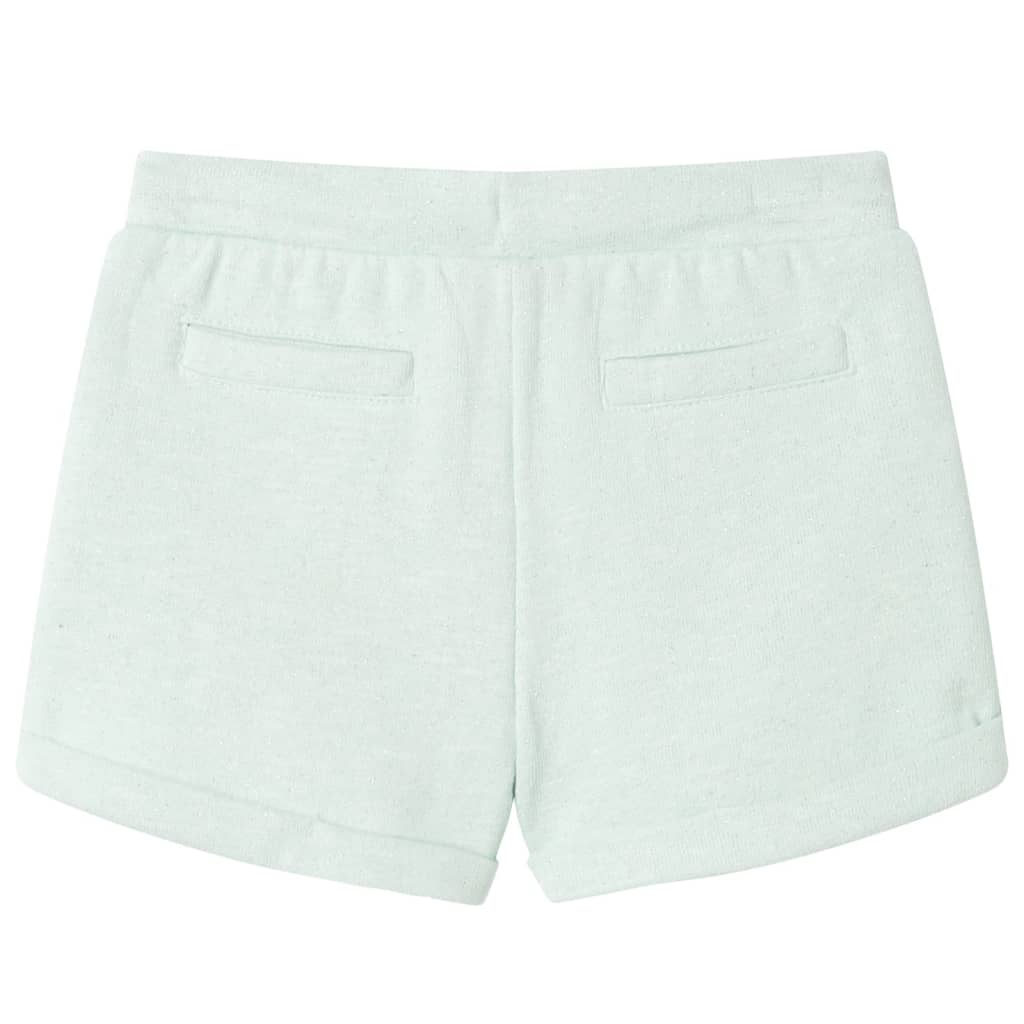 VIDAXL -Kindershorts mit Trekoord 128 Mixed Light Mint -Colored
