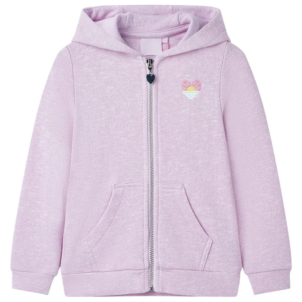 Vidaxl Kinderweste mit Motorhaube und Rit 92 Mixed Lila