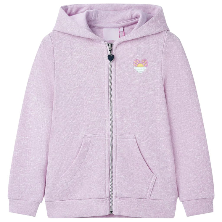 Vidaxl Kinderweste mit Motorhaube und Rit 92 Mixed Lila