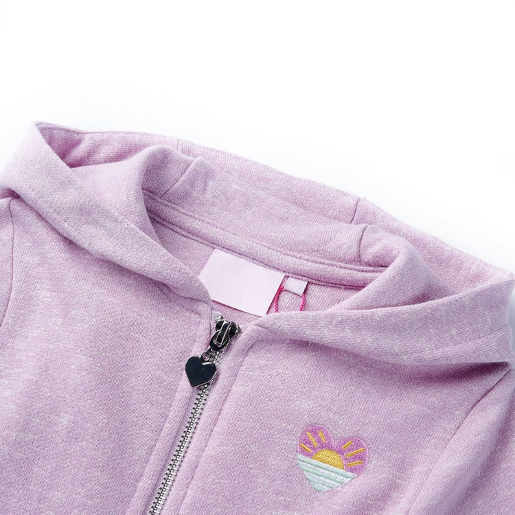 Vidaxl Kinderweste mit Motorhaube und Rit 92 Mixed Lila