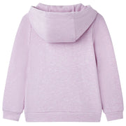 Vidaxl Kinderweste mit Motorhaube und Rit 116 Mixed Lila - afbeelding 2
