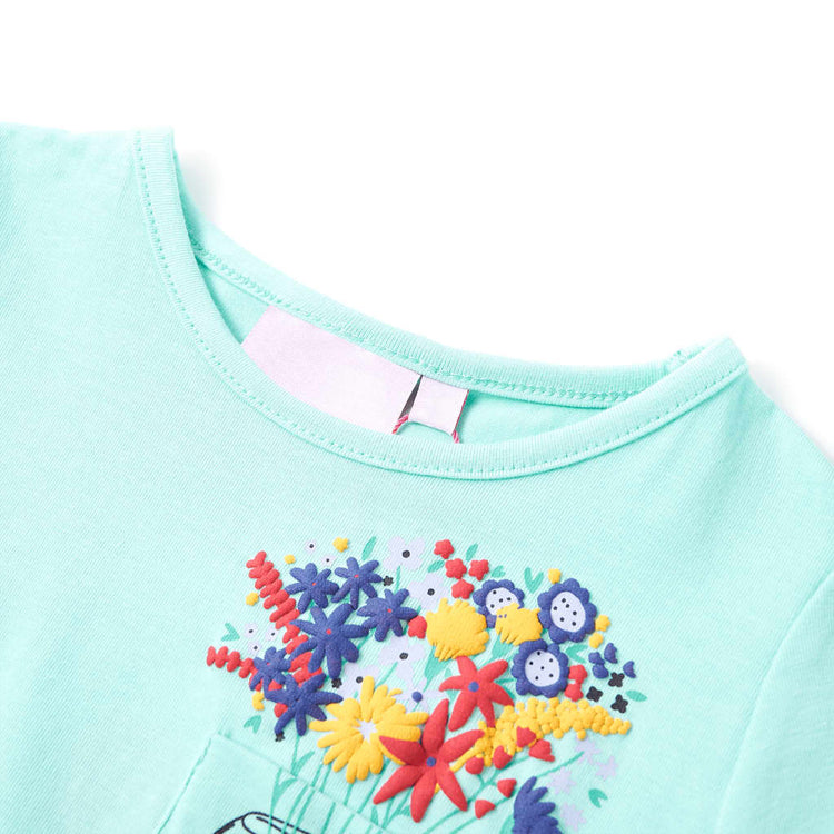 Vidaxl Kinderhemd 116 Leichte Minze