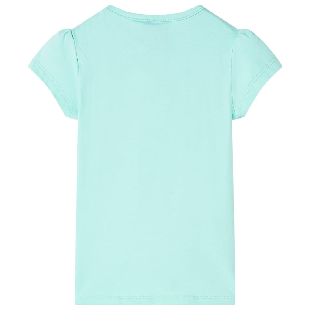 Vidaxl Kinderhemd 128 leichte Minze