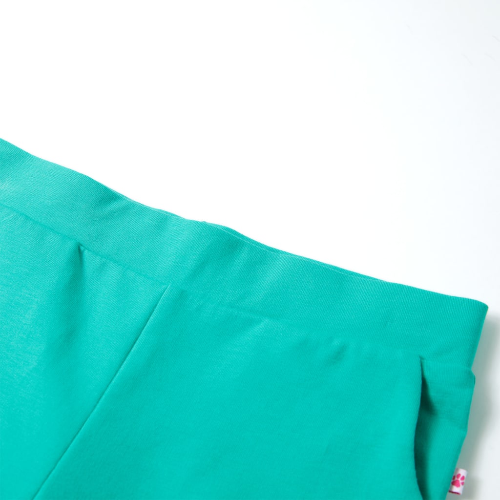 VIDAXL -Kinderhosen mit breiten Beinen 116 Minzfarben