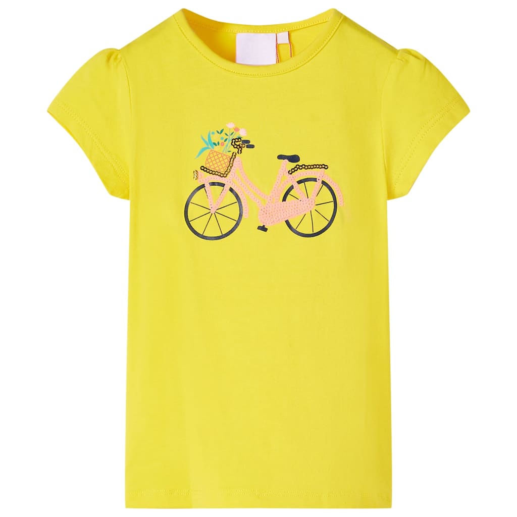 Vidaxl Kinderhemd 128 Gelb