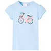 Vidaxl Kinderhemd 116 Hellblau