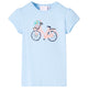 Vidaxl Kinderhemd 116 Hellblau