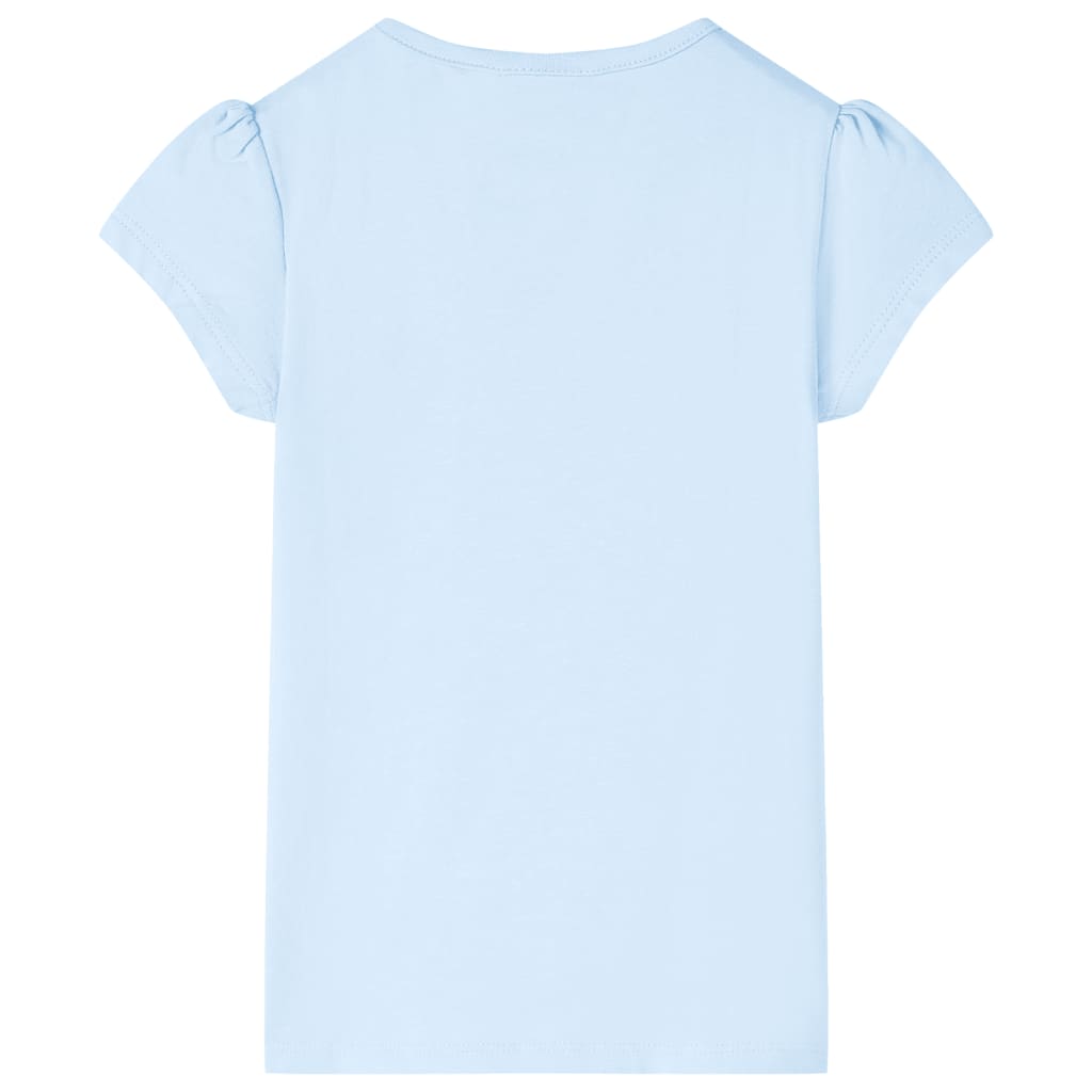Vidaxl Kinderhemd 128 hellblau