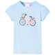 Vidaxl Kinderhemd 140 hellblau