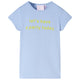 Vidaxl Kinderhemd 92 hellblau