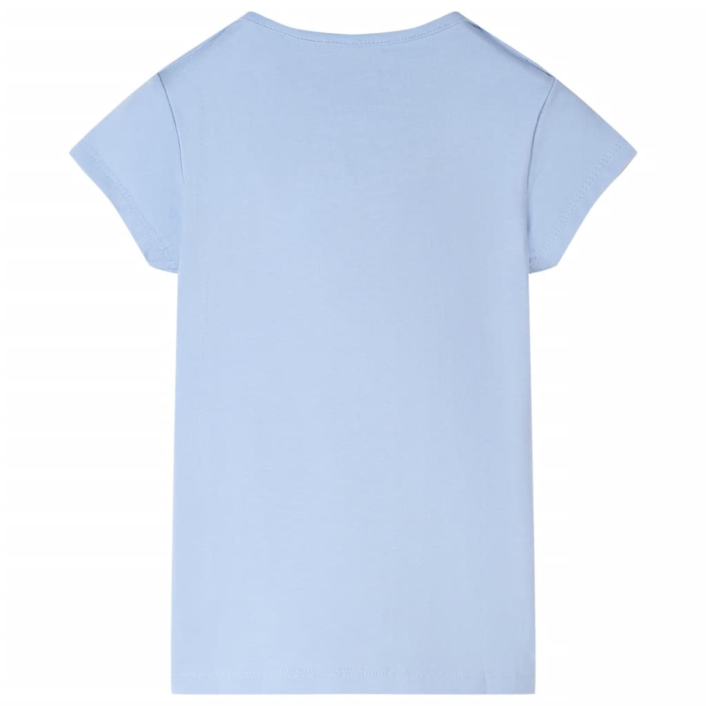 Vidaxl Kinderhemd 104 hellblau