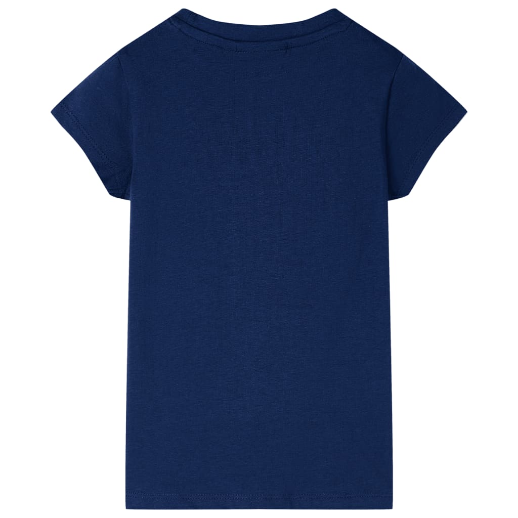 Vidaxl Kinderhemd 104 Marineblau