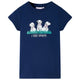 Vidaxl Kinderhemd 140 Marineblau
