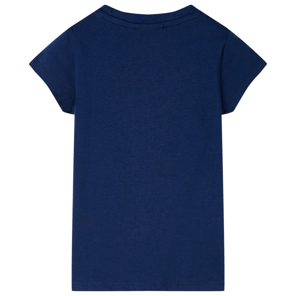 Vidaxl Kinderhemd 140 Marineblau