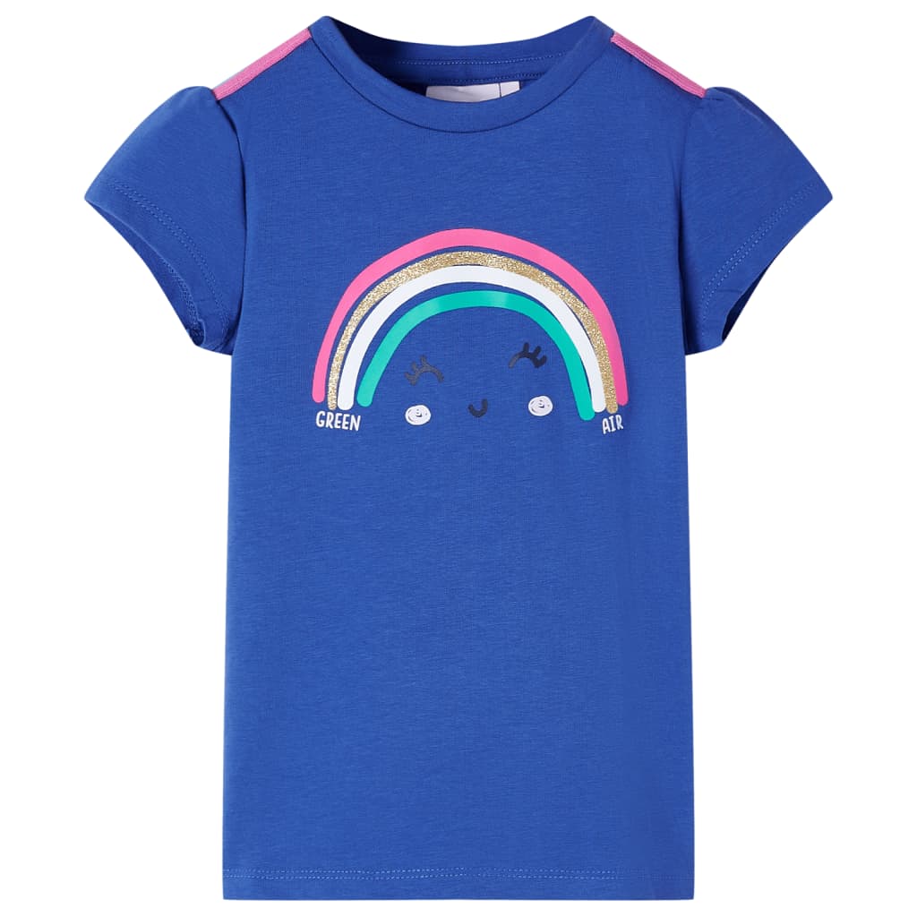 Vidaxl Kinderhemd 104 Kobaltblau