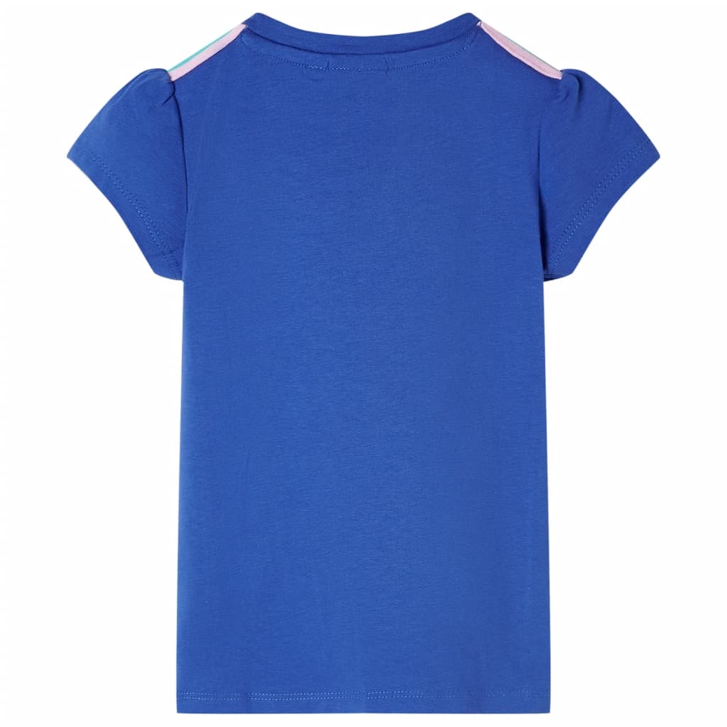 Vidaxl Kinderhemd 128 Kobaltblau