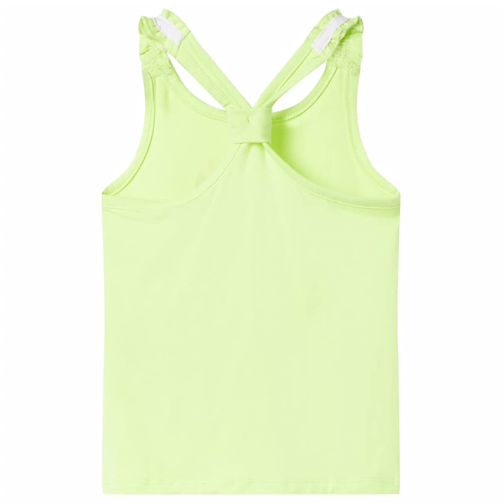 VIDAXL -Kinder -Top 116 Neongeel